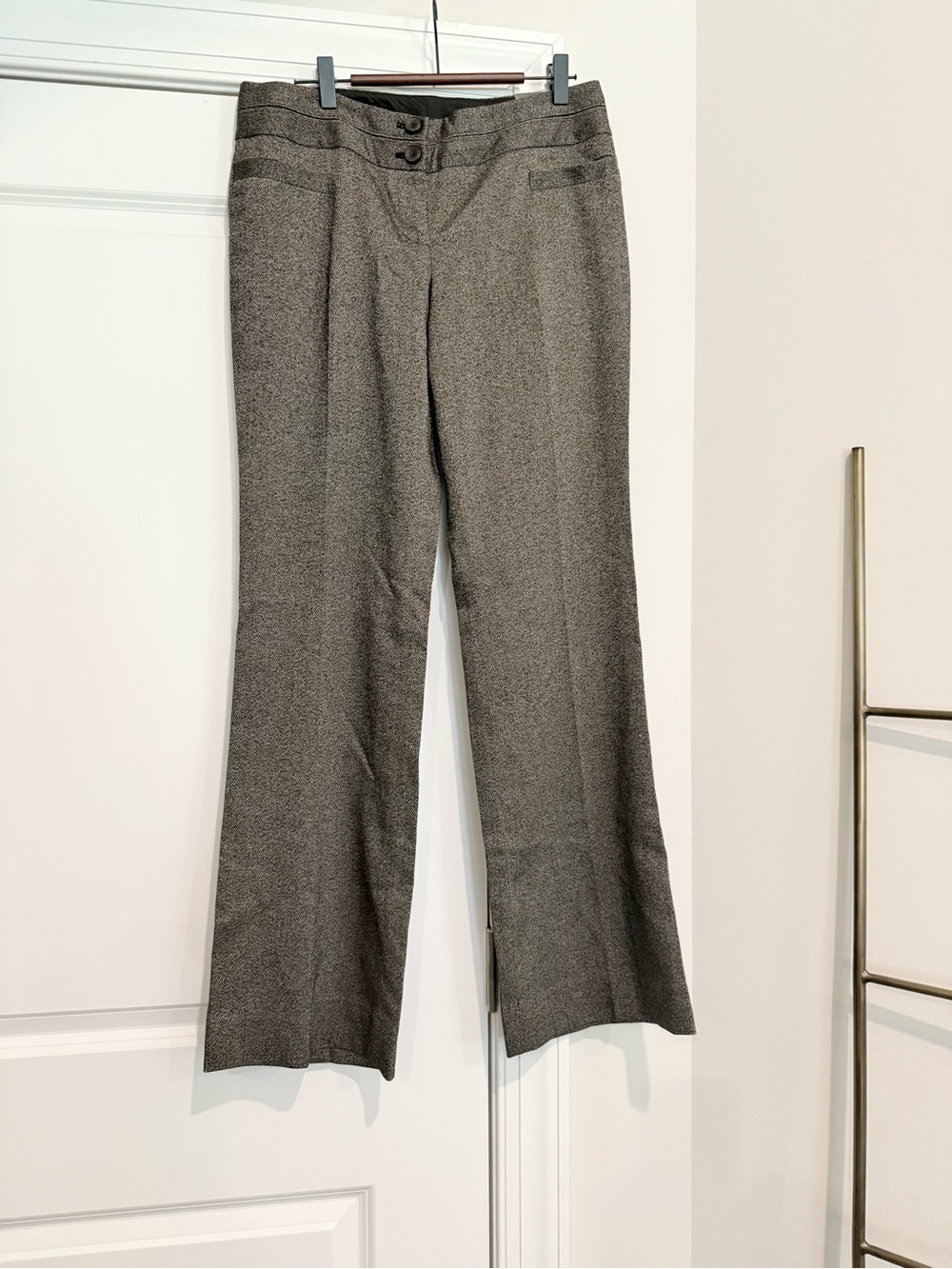 NWT The Limited Drew Fit Tweed Dress Trousers